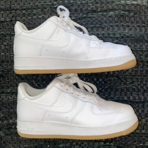 Nike Other - Air Force 1-‘07 Gum Bottoms